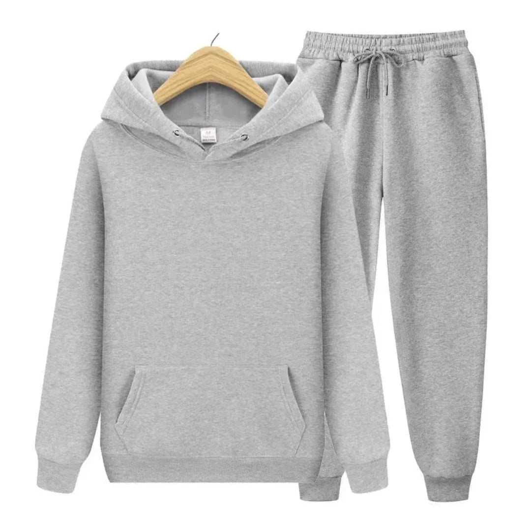 Ovidio® | Men’s Tracksuits With Kangaroo Pocket Hoodie