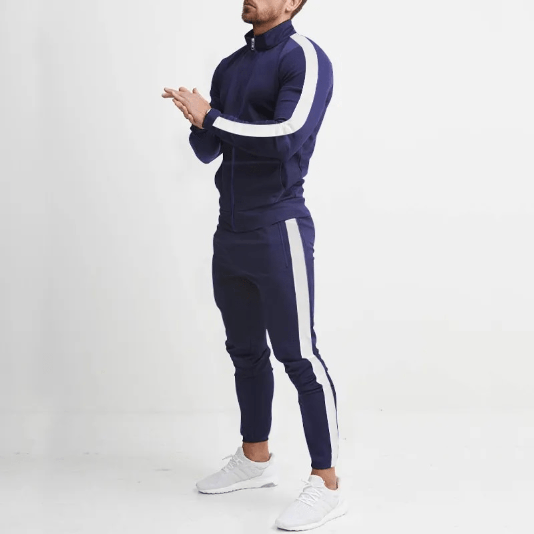 Panteleón® | Men’s Tracksuits With Side Stripe Design