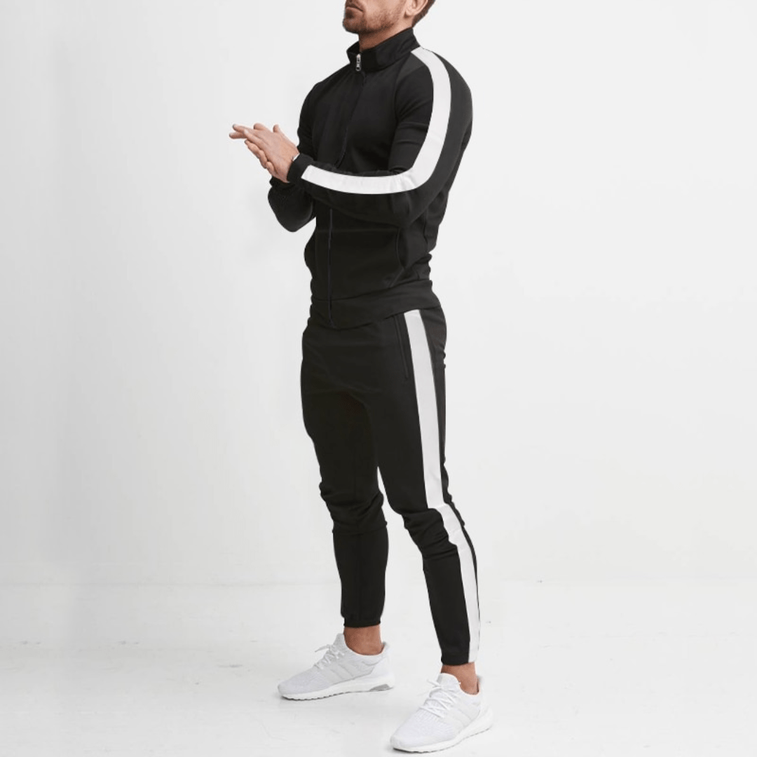 Panteleón® | Men’s Tracksuits With Side Stripe Design
