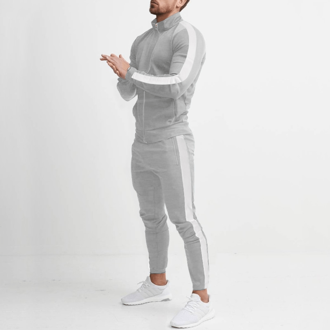 Panteleón® | Men’s Tracksuits With Side Stripe Design