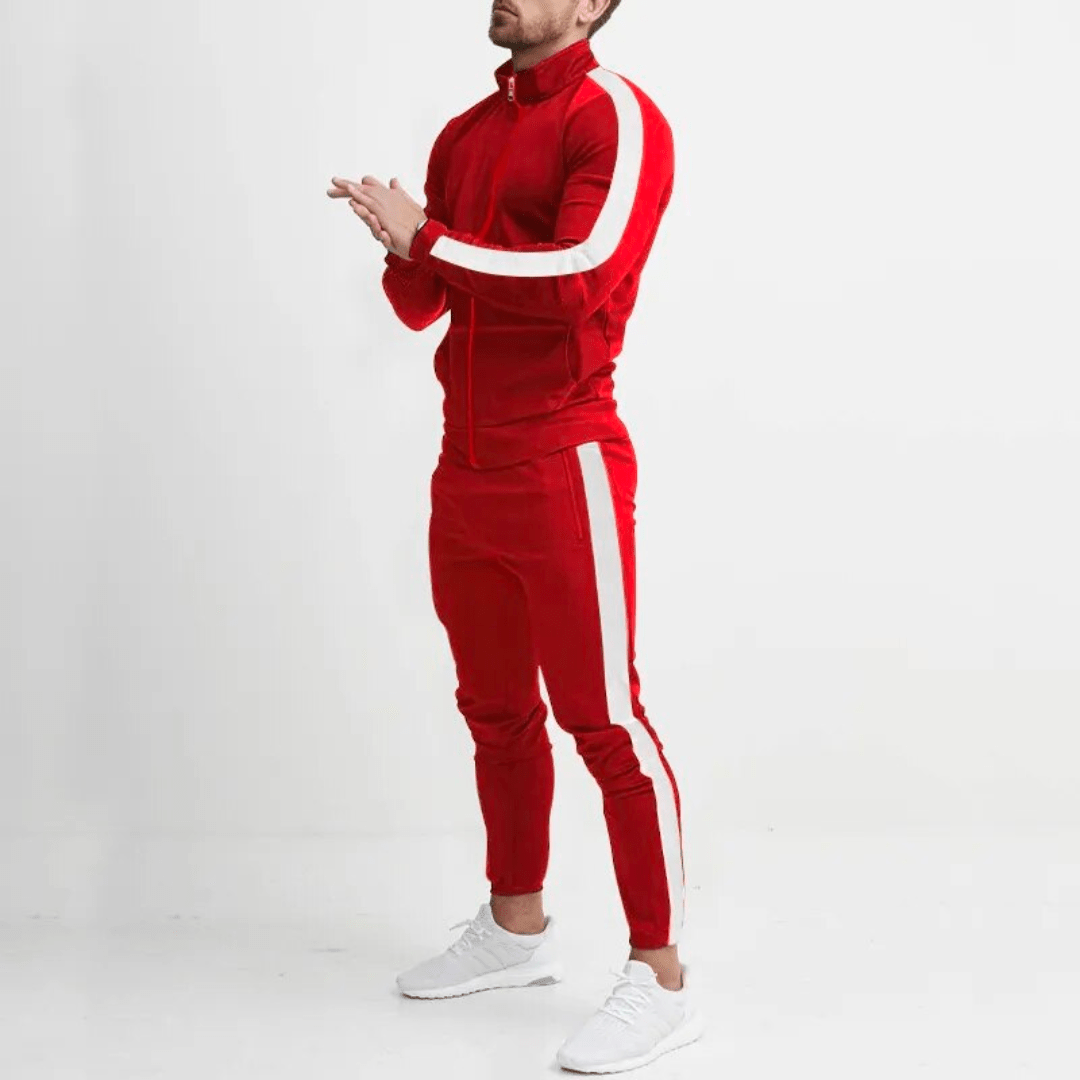 Panteleón® | Men’s Tracksuits With Side Stripe Design