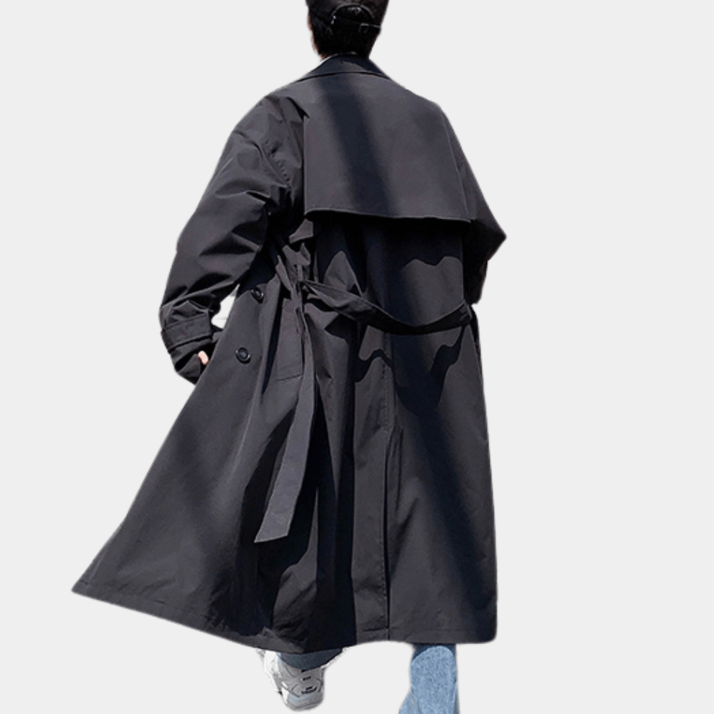 Melvin® | Men’s Trench Coat With Double Buttons
