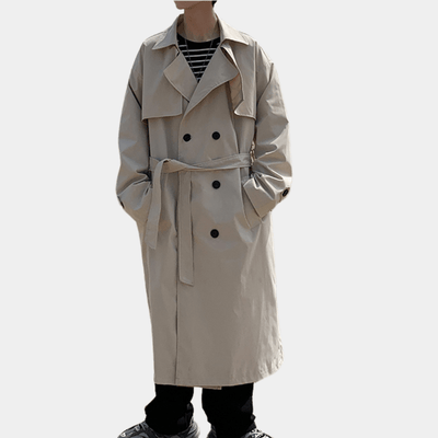 Melvin® | Men’s Trench Coat With Double Buttons