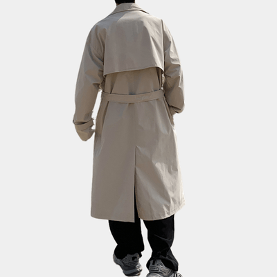 Melvin® | Men’s Trench Coat With Double Buttons