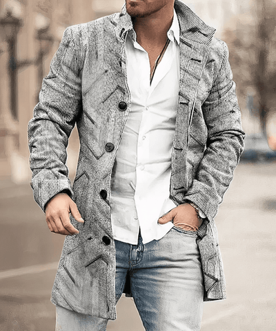 Mateo® | Men’s Trench Coat With Slim Fit