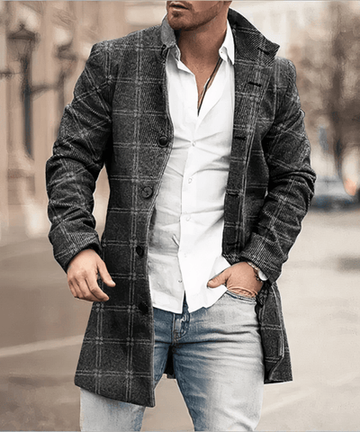 Mateo® | Men’s Trench Coat With Slim Fit