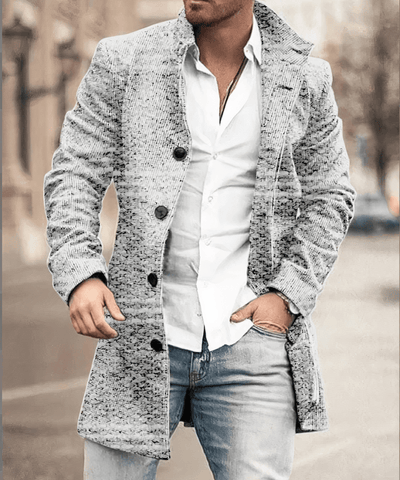 Mateo® | Men’s Trench Coat With Slim Fit