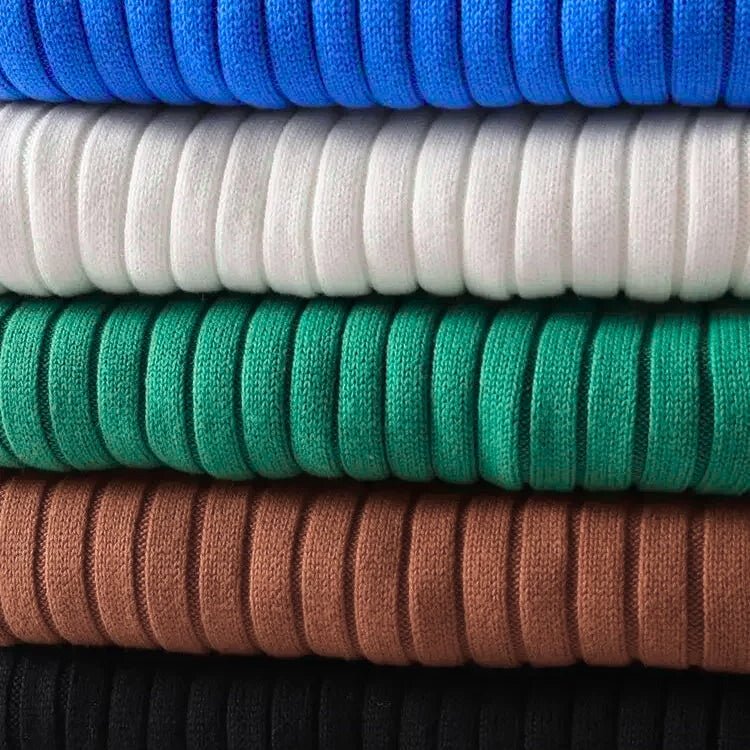 Gaudencio® | Men’s Turtleneck Jumpers With Ribbed Design