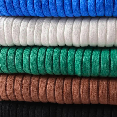 Gaudencio® | Men’s Turtleneck Jumpers With Ribbed Design