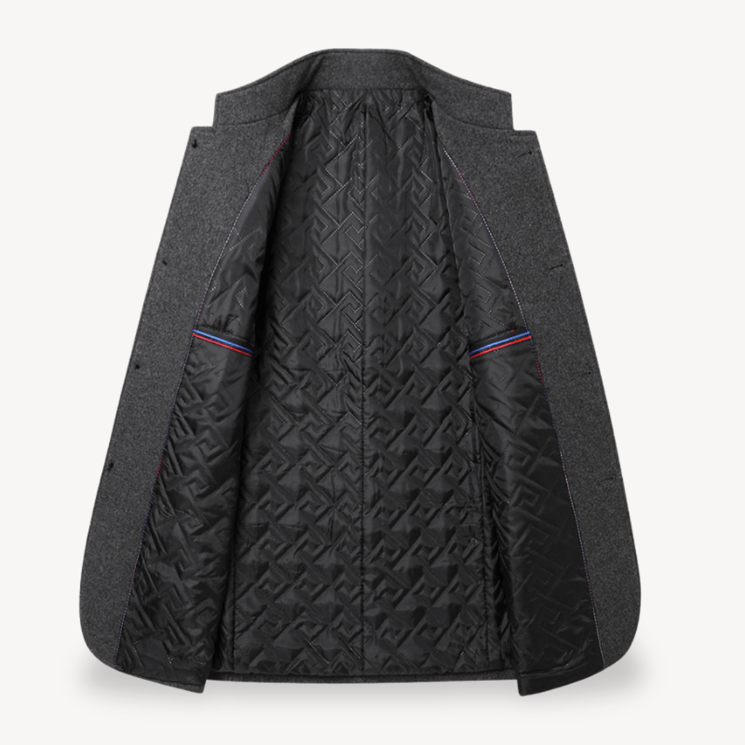 Humberto® | Men’s Winter Coat With Stand Collar