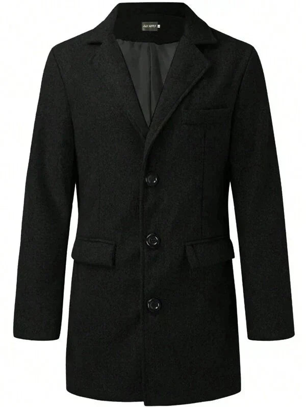 Plácido® | Men’s Winter Coats With Flap Pockets