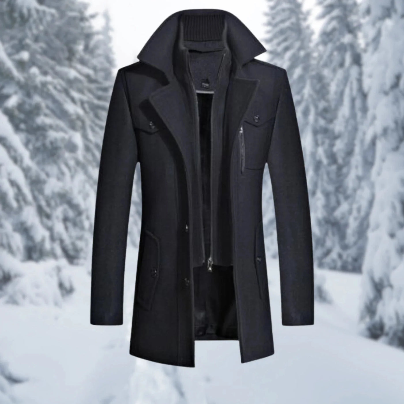 Pepe® | Men’s Winter Coats With High Collar