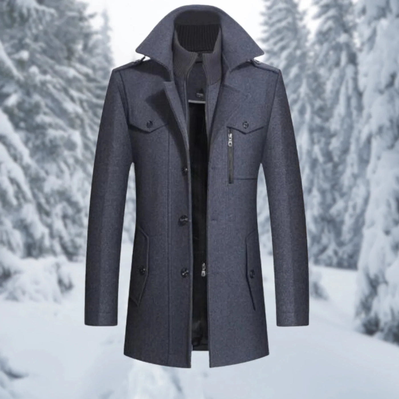 Pepe® | Men’s Winter Coats With High Collar