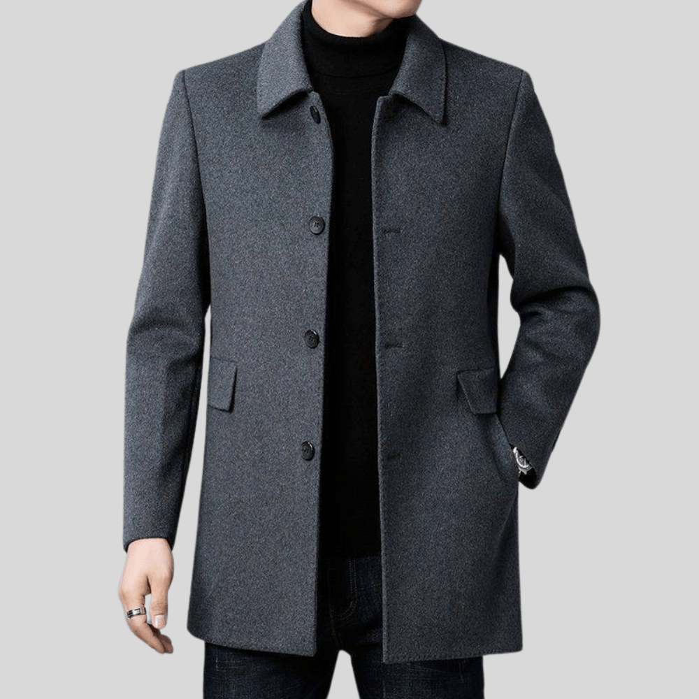 Anselmo® | Men’s Winter Coats With Quilted Lining