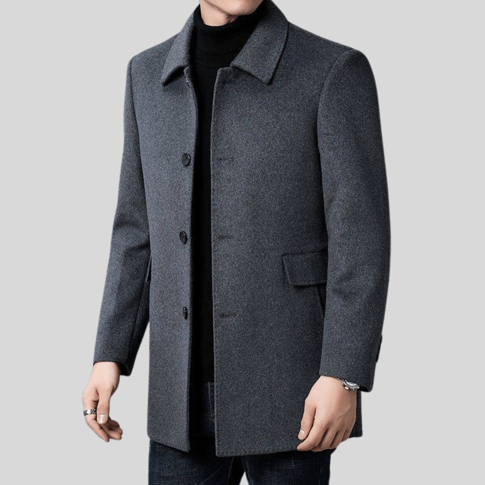 Anselmo® | Men’s Winter Coats With Quilted Lining