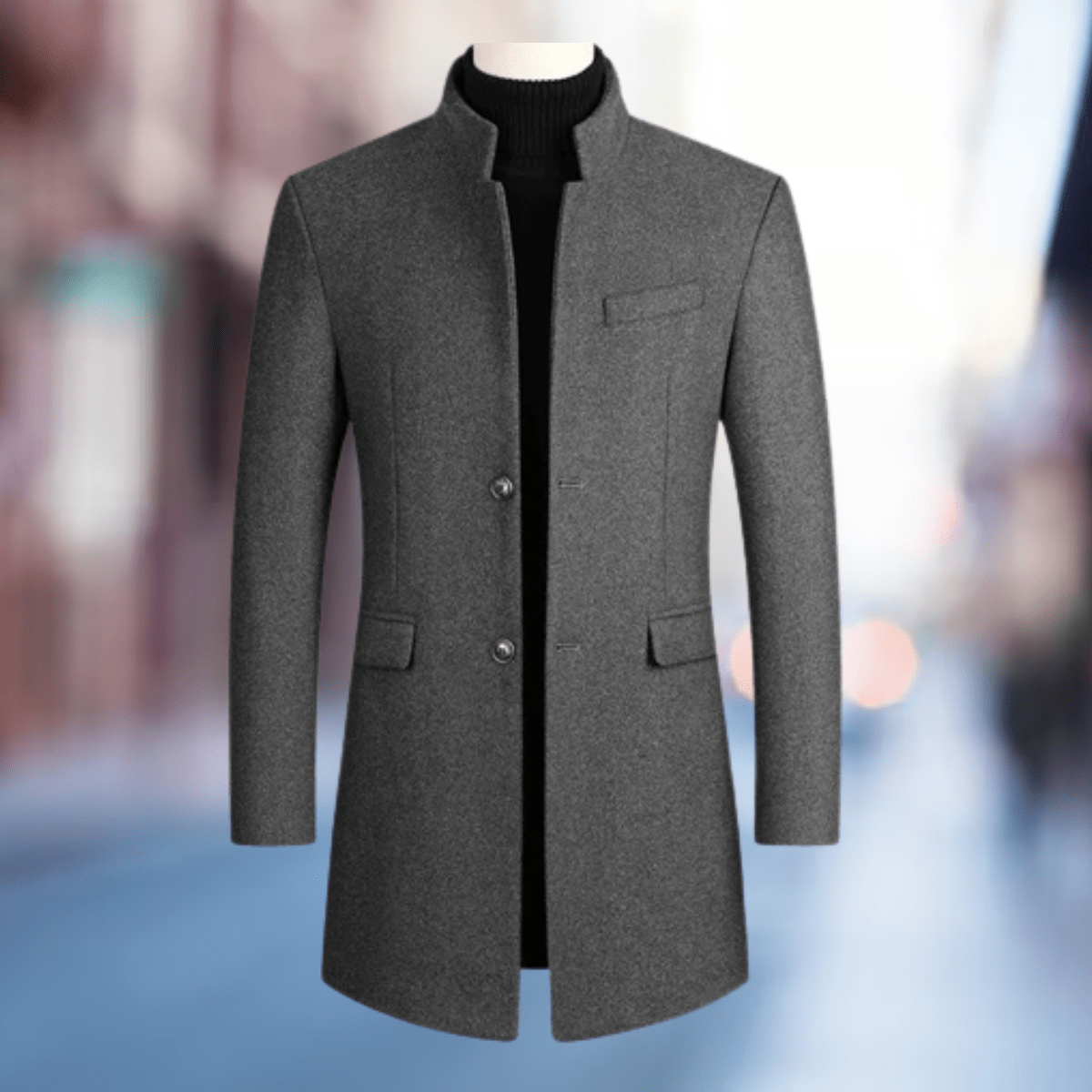 Pericles® | Men’s Winter Coats With Stand Collar