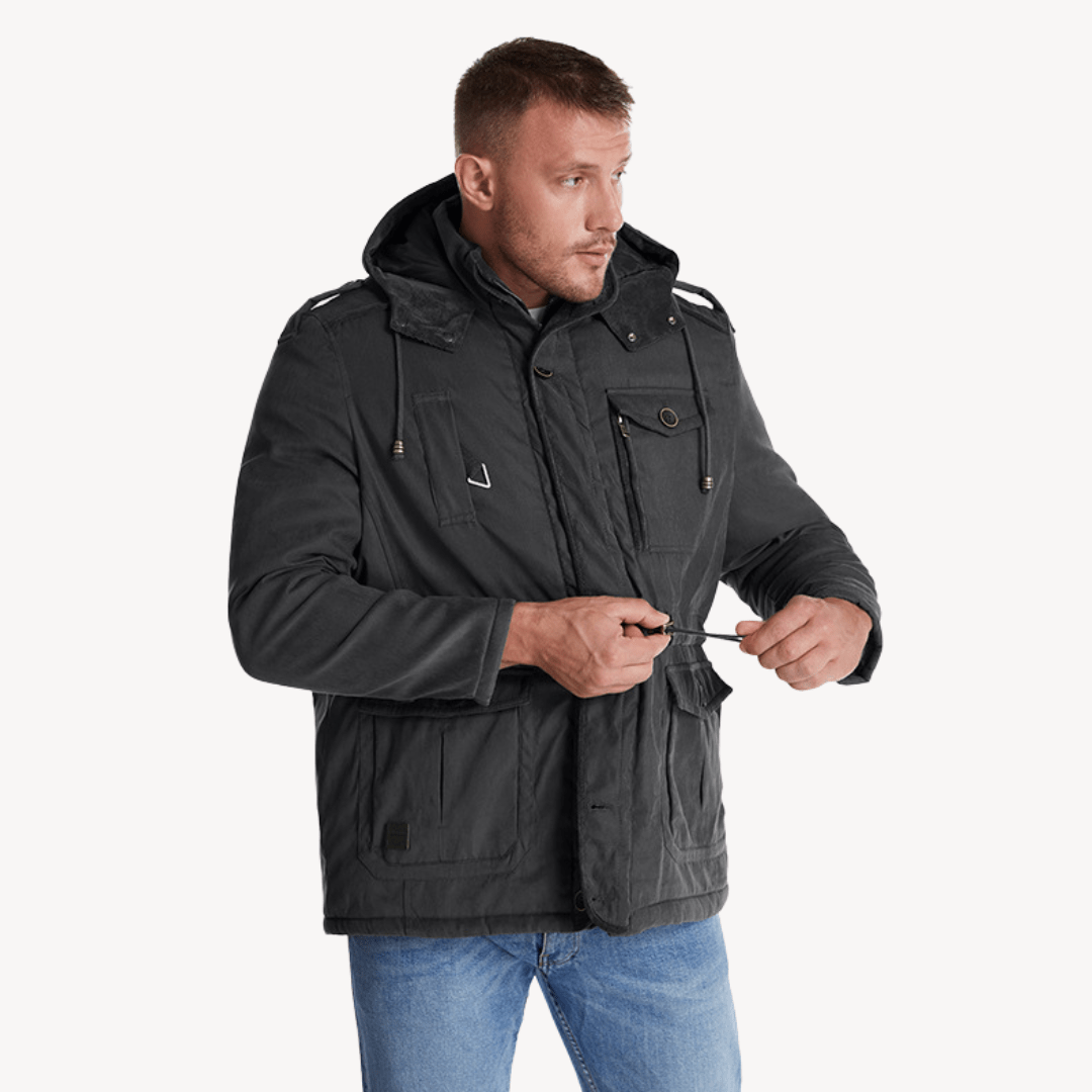 Higinio® | Men’s Winter Parka With Multiple Pockets