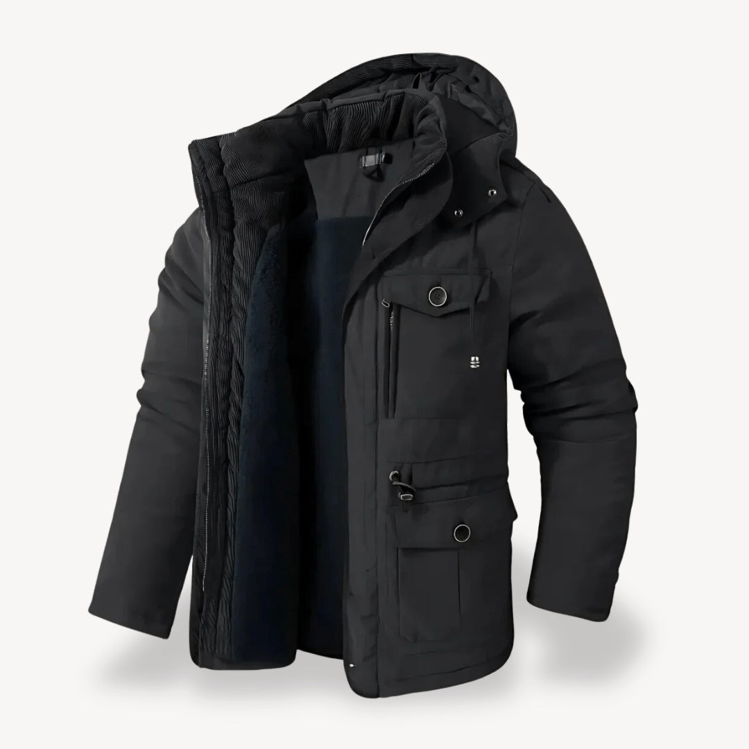 Higinio® | Men’s Winter Parka With Multiple Pockets