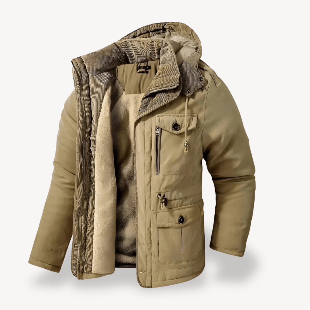 Higinio® | Men’s Winter Parka With Multiple Pockets