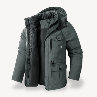 Higinio® | Men’s Winter Parka With Multiple Pockets