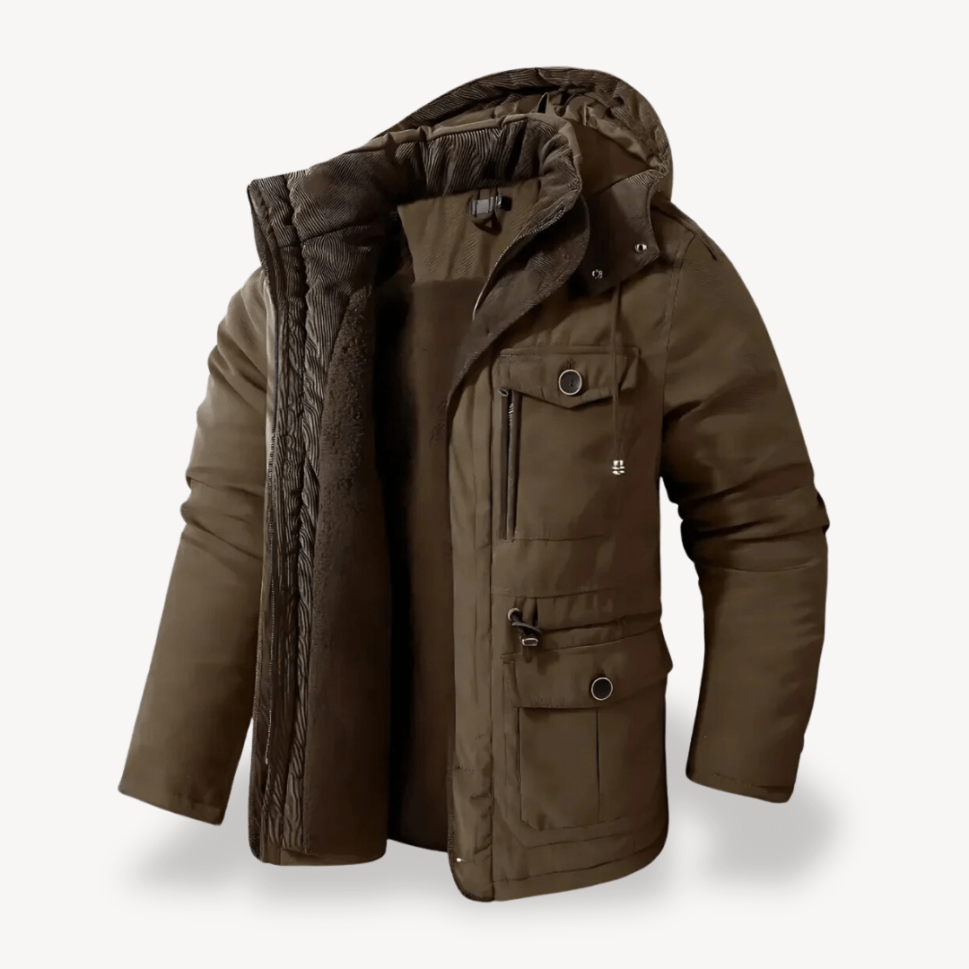 Higinio® | Men’s Winter Parka With Multiple Pockets