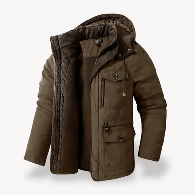 Higinio® | Men’s Winter Parka With Multiple Pockets