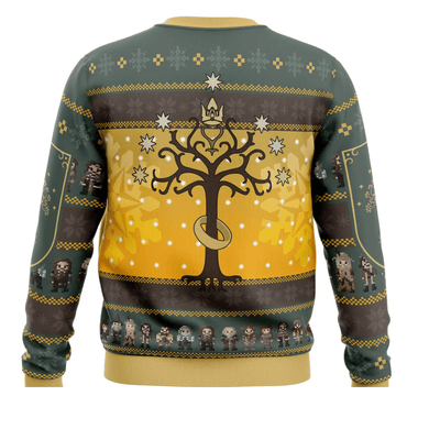 Leandro® | Men’s Yellow Chrisas Jumper With Character Design