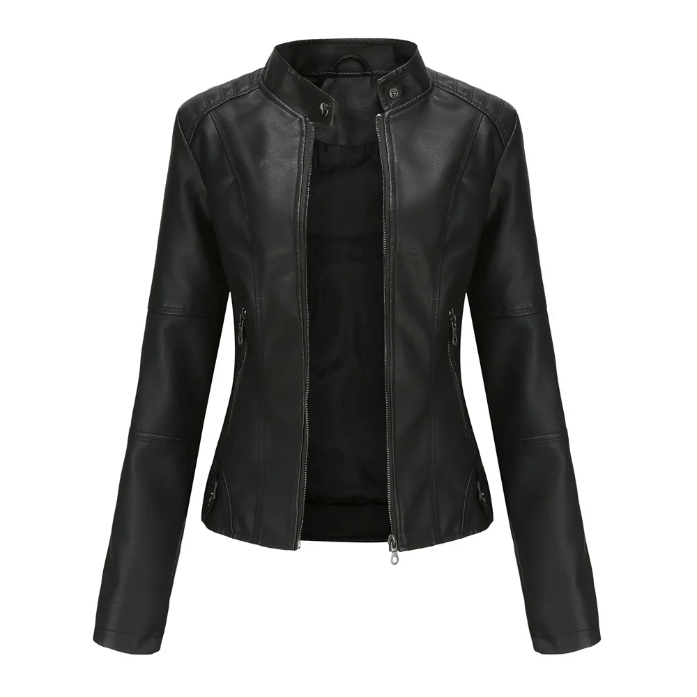 Ilian | Stylish leather biker jacket