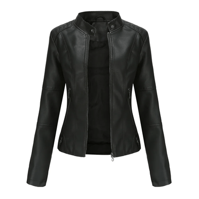 Ilian | Stylish leather biker jacket
