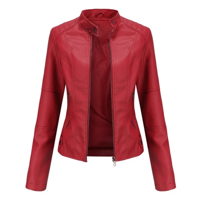 Ilian | Stylish leather biker jacket