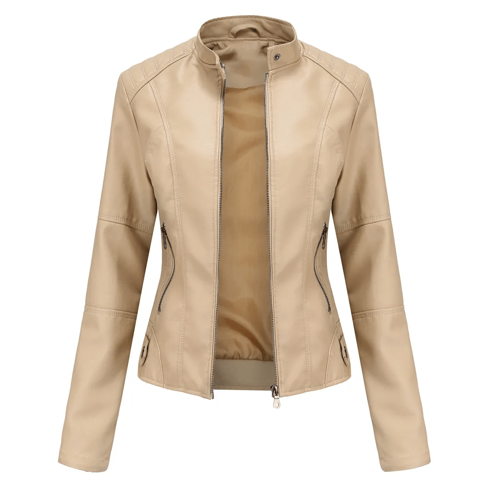 Ilian | Stylish leather biker jacket