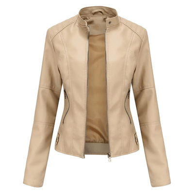Ilian | Stylish leather biker jacket