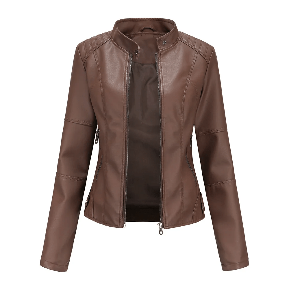 Ilian | Stylish leather biker jacket