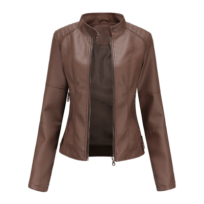 Ilian | Stylish leather biker jacket
