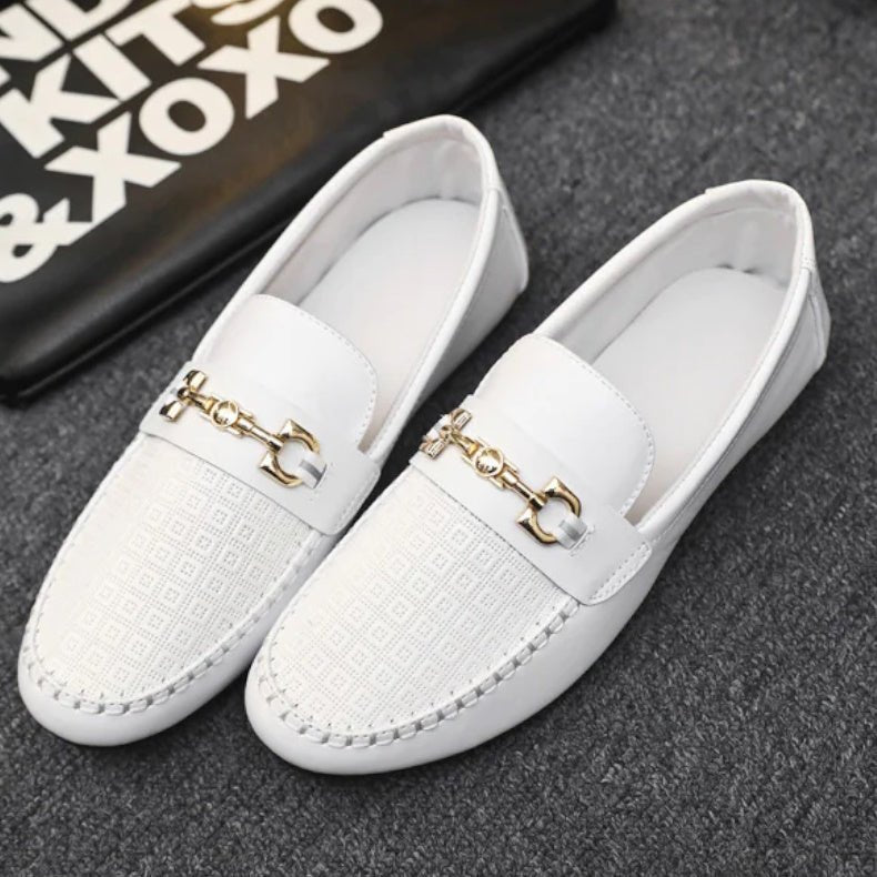 Zebulon® | White Breathable Loafer