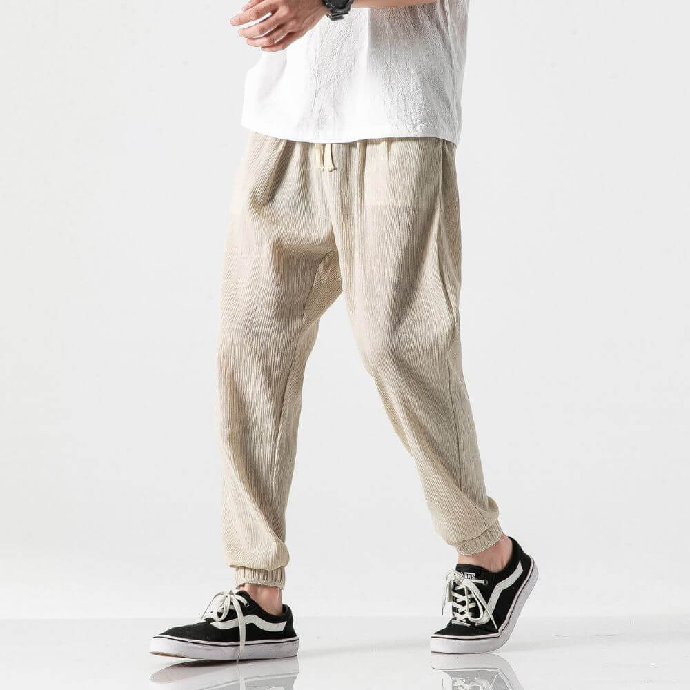 Hyatt® | Modern Linen Trousers For Men