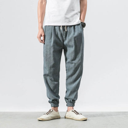 Hyatt® | Modern Linen Trousers For Men