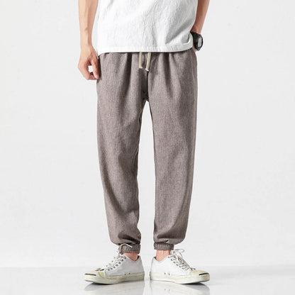 Hyatt® | Modern Linen Trousers For Men