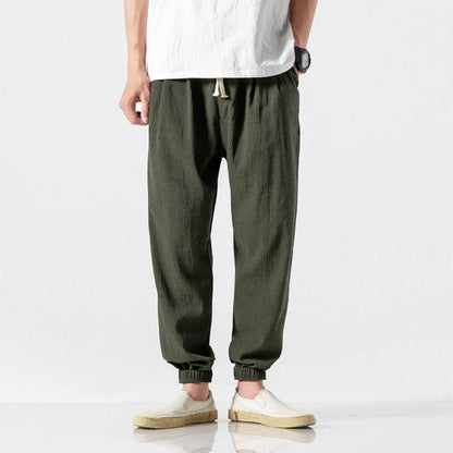 Hyatt® | Modern Linen Trousers For Men