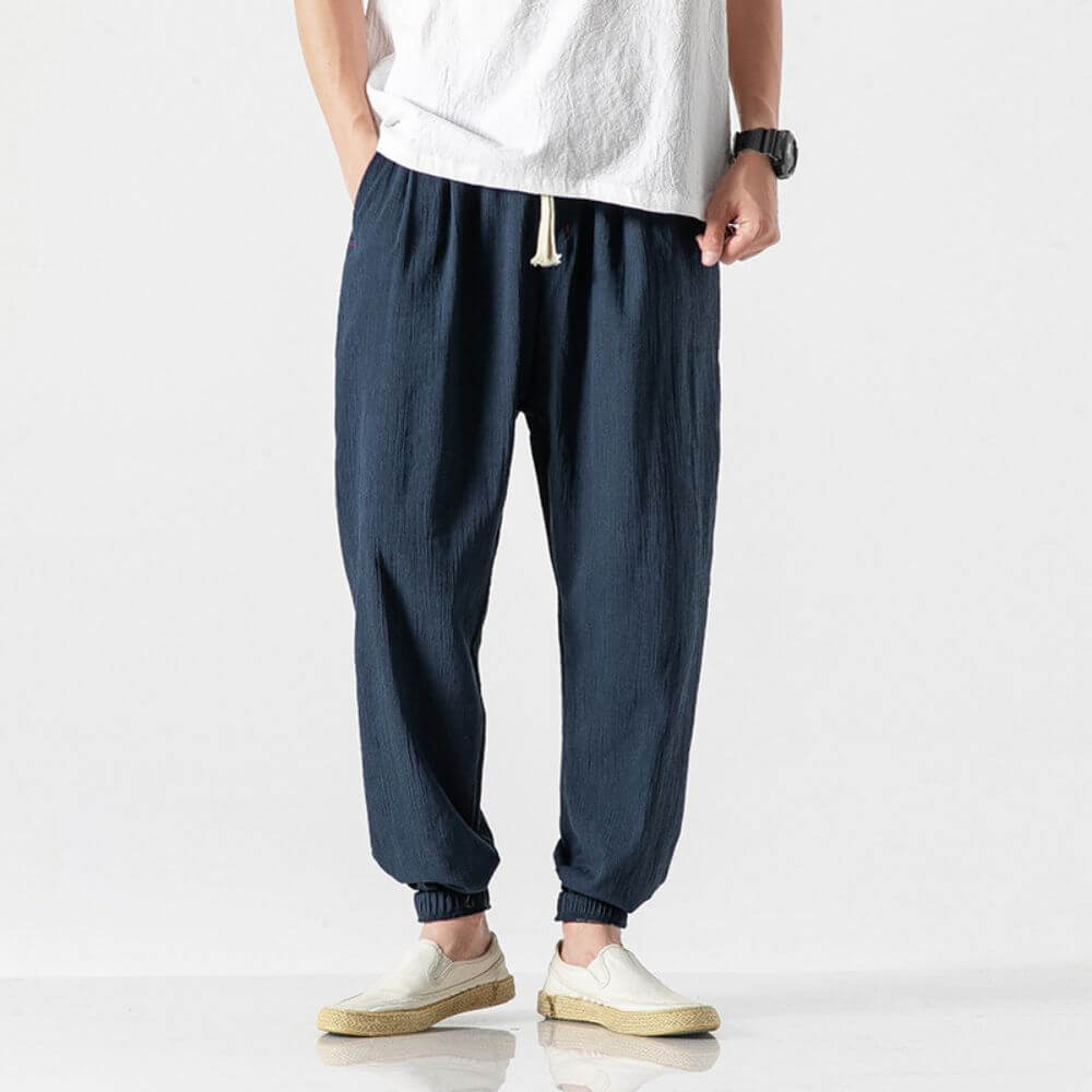 Hyatt® | Modern Linen Trousers For Men