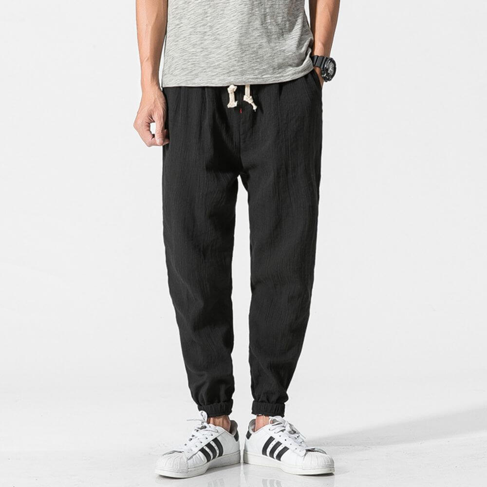 Hyatt® | Modern Linen Trousers For Men