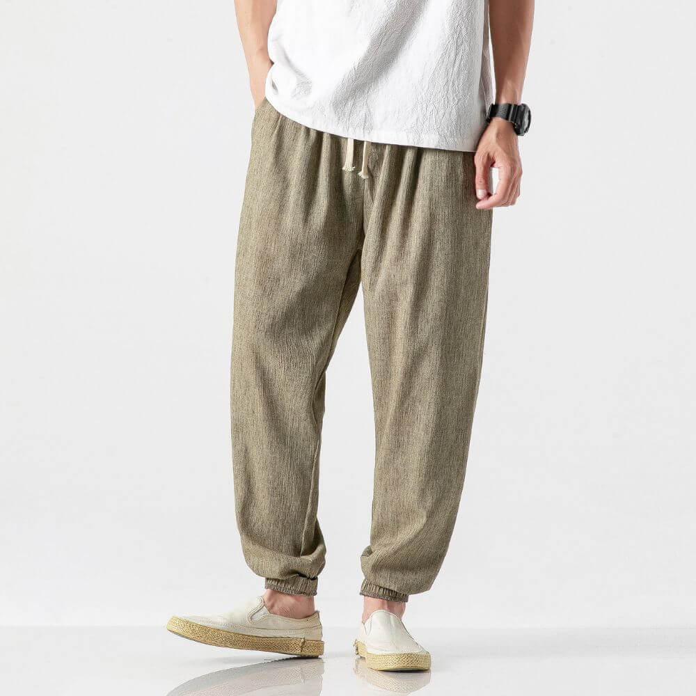Hyatt® | Modern Linen Trousers For Men