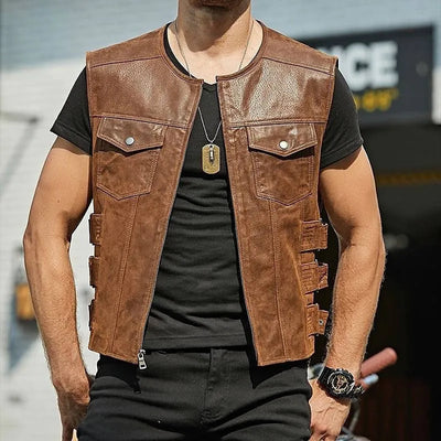 Marciano® | Fashionable Semi-Leather Vest