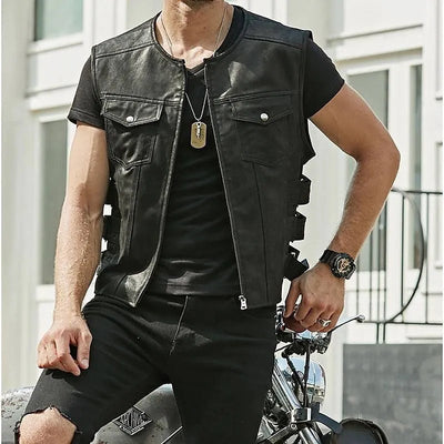 Marciano® | Fashionable Semi-Leather Vest