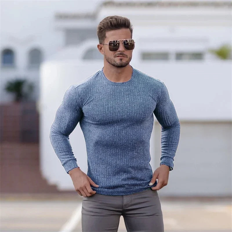 Ilbert® | Fashionable Sweater For Men In Muscle Design