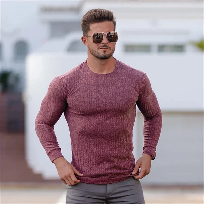 Ilbert® | Fashionable Sweater For Men In Muscle Design
