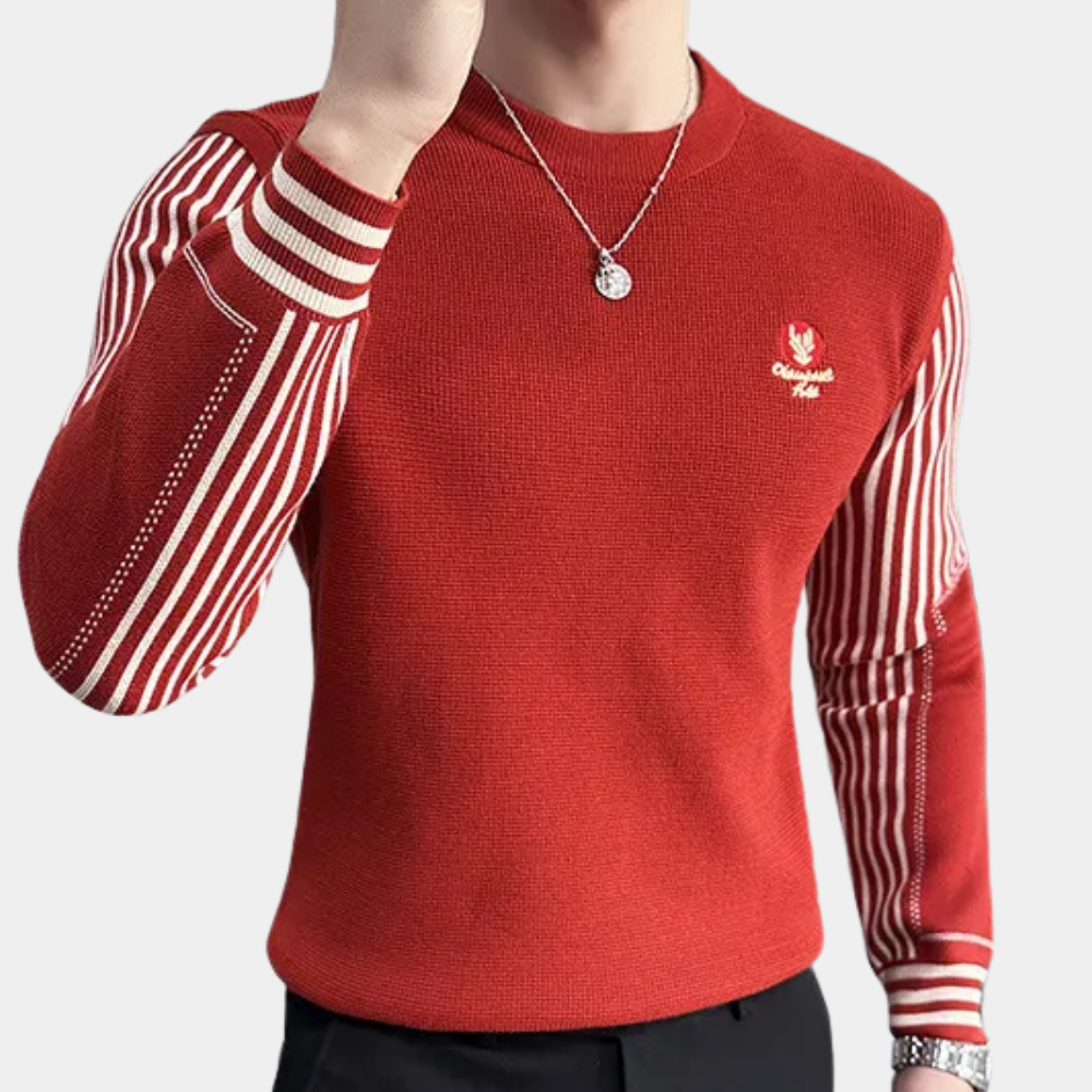 Vincent® | Classy Striped Sweater For Men