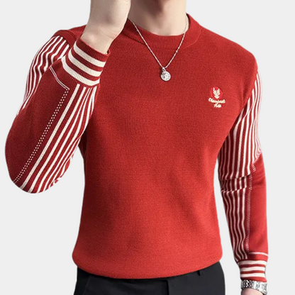 Vincent® | Classy Striped Sweater For Men