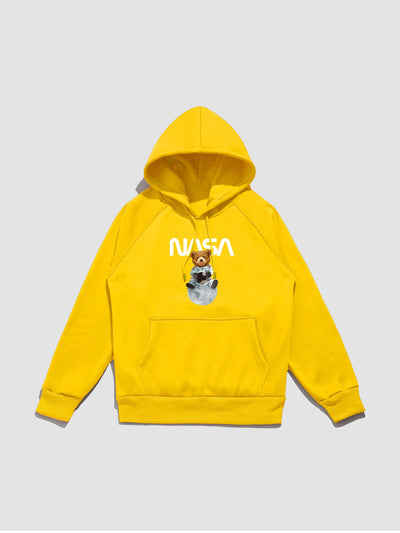 Giancarlo | Nasa Bear Print Hoodie