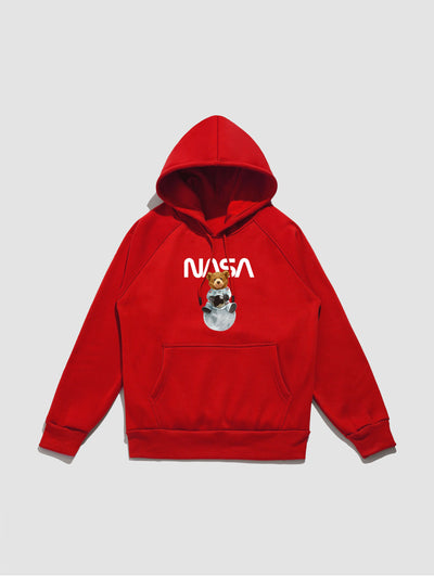Giancarlo | Nasa Bear Print Hoodie
